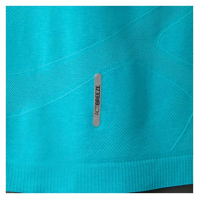 Men's Asics Road Seamless Blue Running T-Shirt