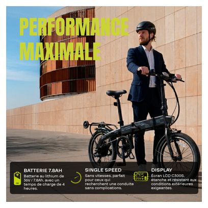 Flebi Supra 4.0 xLite | Jusqu’à 40 km | Roues 16”