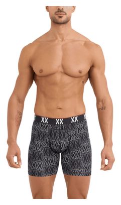 Saxx Men's Multi-Sport Mesh Boxers, Black (2-Pack)