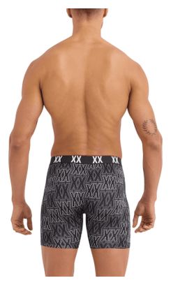 Saxx Men's Multi-Sport Mesh Boxers, Black (2-Pack)