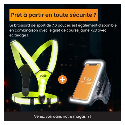 Brassard Téléphone R2B Imperméable pour Course Jusqu'à 7 pouces
