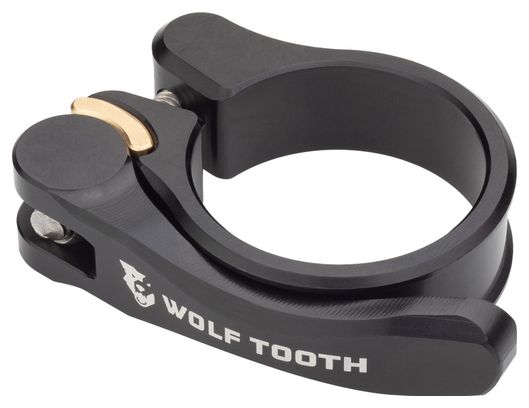Wolf Tooth Seatpost Clamp Quick Release Black