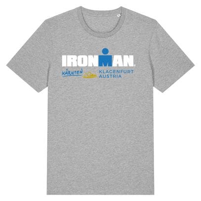 Ironman Oostenrijk Heren Grijs Korte Mouw T-Shirt