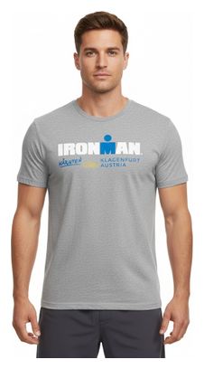 Maglietta a maniche corte grigia Ironman Austria Uomo