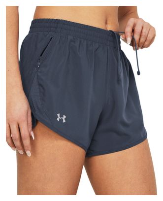 Under Armour Fly-By 3in Women's Grey Shorts