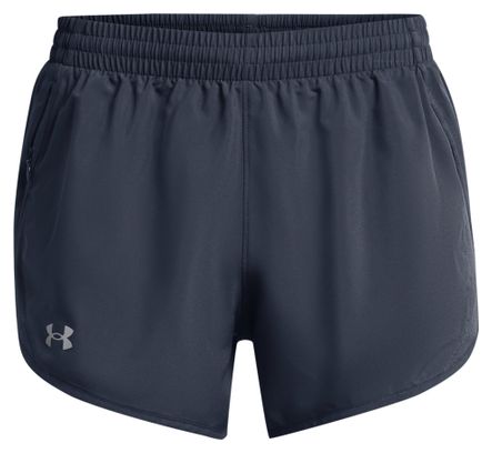 Under Armour Fly-By 3in Women's Grey Shorts