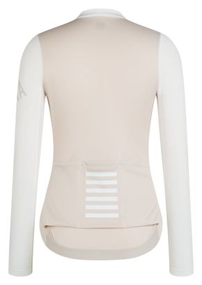 Maillot Manches Longues Rapha Pro Team Lightweight Blanc Gris Femme