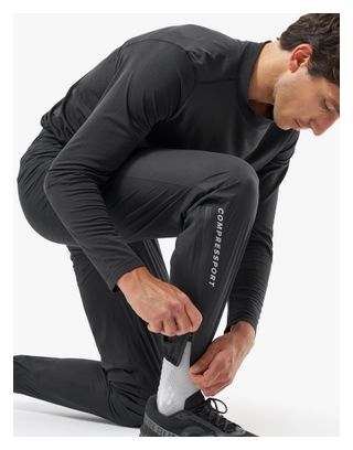 Pantalon Compressport Hurricane Waterproof 2.0 Noir Homme