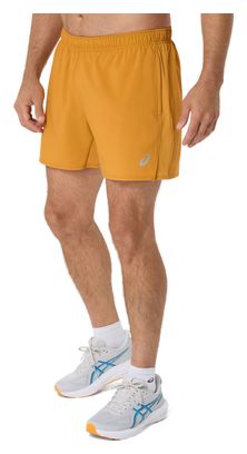Pantalones cortos Asics Core 5in naranja para hombre