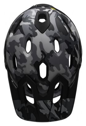 Casque avec Mentonnière Amovible Bell Super DH Mips Noir Gris Camo