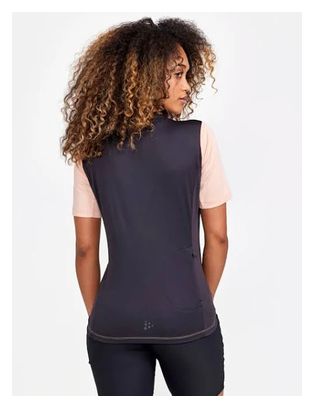 Maillot de manga corta Craft Core Offroad BeigeNegro para mujer