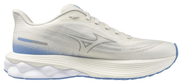 Mizuno Wave Skyrise 7 Running Shoes, White/Blue, Women's