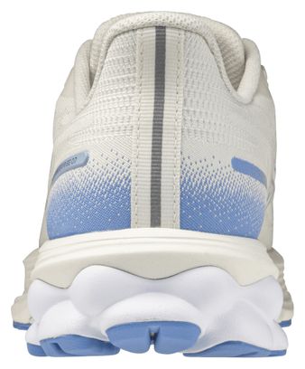Mizuno Wave Skyrise 7 Running Shoes, White/Blue, Women's