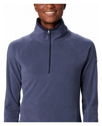 Pile Columbia Glacial IV 1/2 zip blu