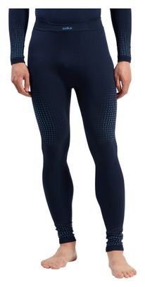 Odlo Performance Warm Dark Blue Men's Baselayer Tights