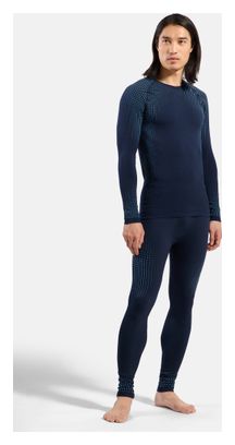 Odlo Performance Warm Dark Blue Men's Baselayer Tights