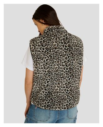 Wendeweste DHaRCO Sherpa Leopard für Damen