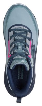 Skechers Waterproof Max Cushioning Max Run Vorteza Running Shoes, Gray, Women's