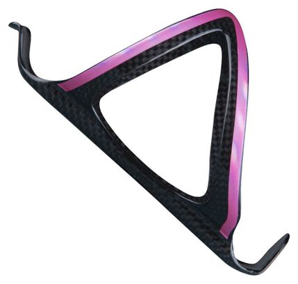 Porte-Bidon Supacaz Fly Cage Carbon Prizmatik Pink