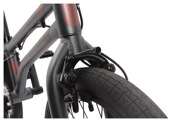 BMX adulte STYLUS V2 argent 20 pouces 8.9 kg