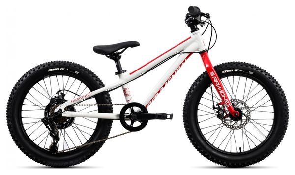 VTT ENFANT COMMENCAL RAMONES 20' Rouge 6 à 9 ans 2020