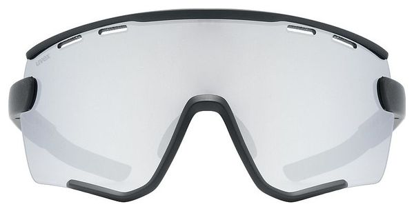 Lunettes Uvex sportstyle 236 noir / argent mat 