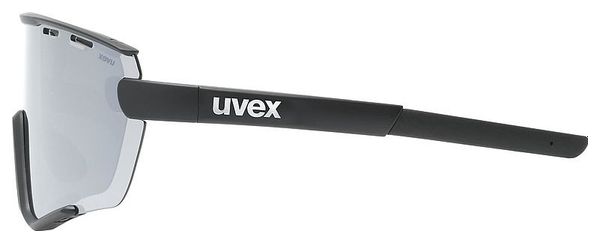 Uvex sportstyle 236 zwart / zilver mat