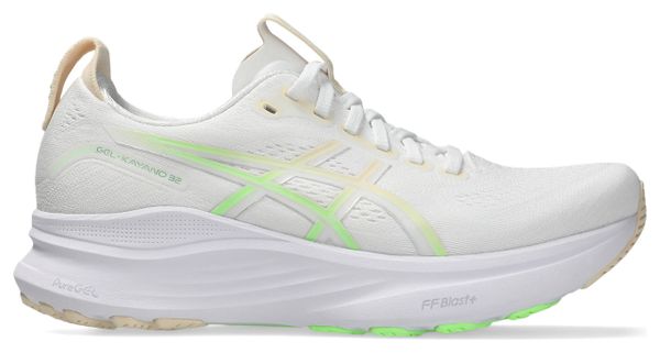 Asics Gel-Kayano 32 hardloopschoenen wit/groen dames