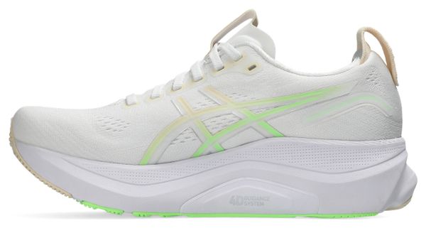 Asics Gel-Kayano 32 hardloopschoenen wit/groen dames