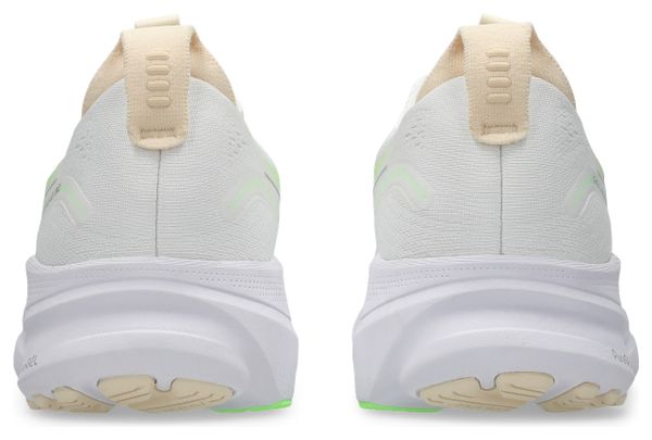 Asics Gel-Kayano 32 hardloopschoenen wit/groen dames