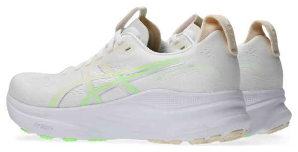 Asics Gel-Kayano 32 hardloopschoenen wit/groen dames