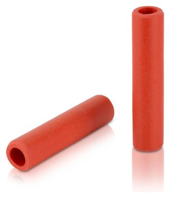 Pair of XLC GR-S31 130mm Grips Red