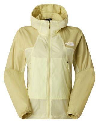 Chaqueta Softshell The North Face Ridgelite Futurefleece amarilla para mujer