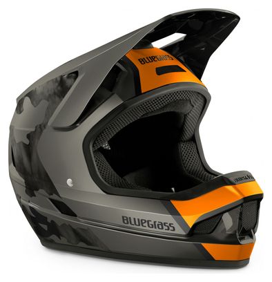 Full Face Helmet Bluegrass Legit Camo Orange Mat 2022
