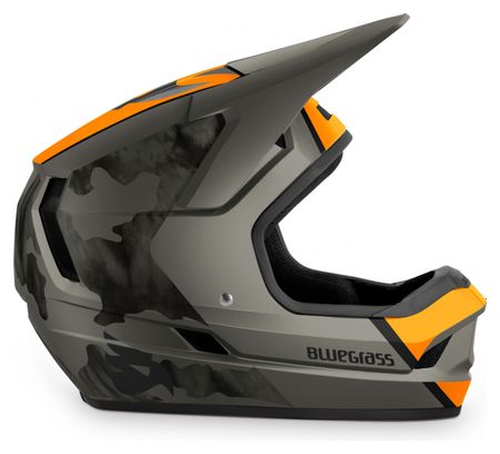 Casco integral Bluegrass Legit Camo Naranja Mat 2022