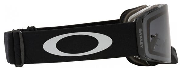 Oakley Front Line MX Tuff Blocks Black Gunmetal Dark Grey Goggle / Ref: OO7087-75
