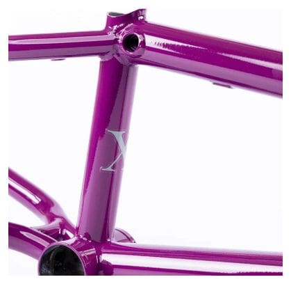 Cadre BMX Freestyle Total 657 10ème Anniversaire Violet