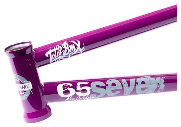 Cadre BMX Freestyle Total 657 10ème Anniversaire Violet