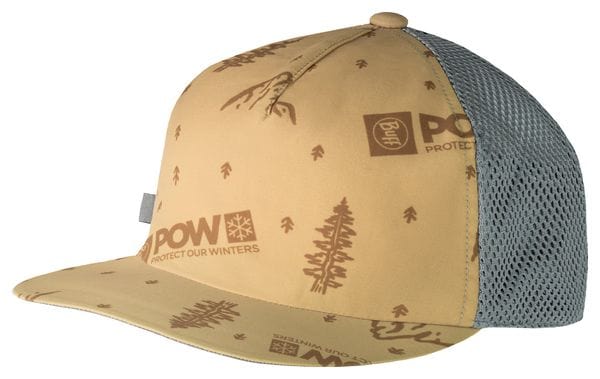 Casquette Buff Pack Trucker POW (Protect Our Winter) Edition Beige/Gris