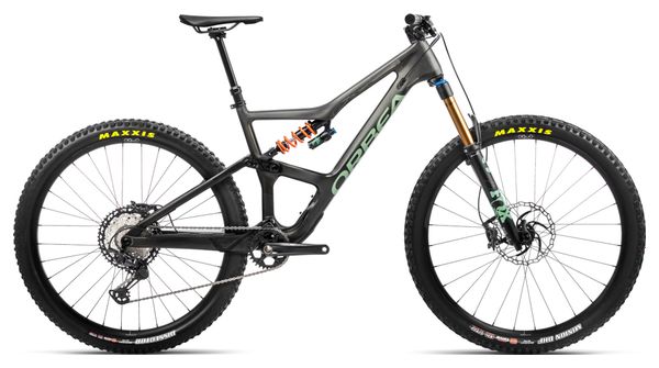 Orbea Occam M10 LT Full Suspension MTB Shimano XT 12S 29'' Carbon View Grey Infinity Green 2023