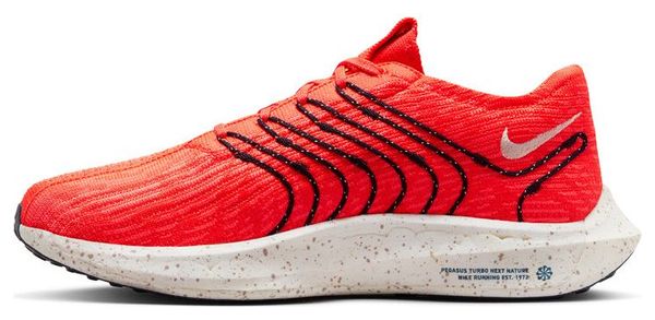 Nike Pegasus Turbo Flyknit Next Nature Running Shoes Red