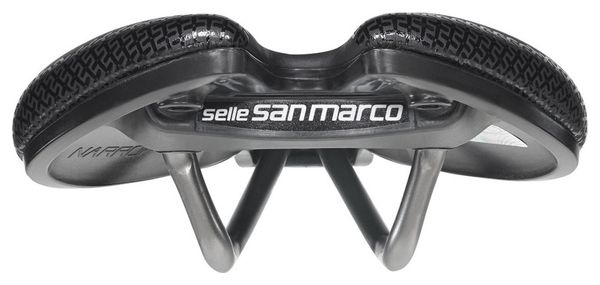 Selle San Marco Aspide Short Supercomfort Racing Zadel Zwart