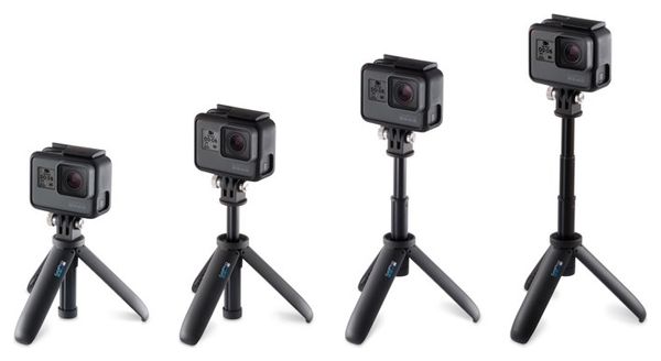 Mini-perche Extensible et Trépied GoPro Shorty