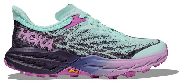 Hoka Women's Speedgoat 5 Blue Violet Trail Running Shoes