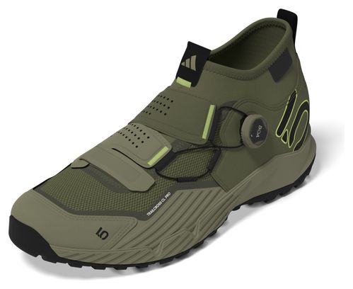 MTB-Schuhe adidas Five Ten Trailcross Pro Clip-In Grün/Schwarz