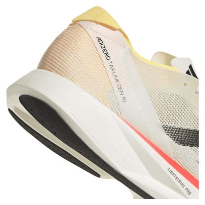 Chaussures de Running adidas Performance adizero Takumi Sen 10 Beige Orange