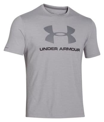UA CC Sportstyle Logo Tee 1257615-025 Homme T-shirt Gris