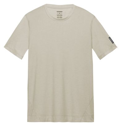 Maglietta da corsa Gore Wear Training beige da uomo