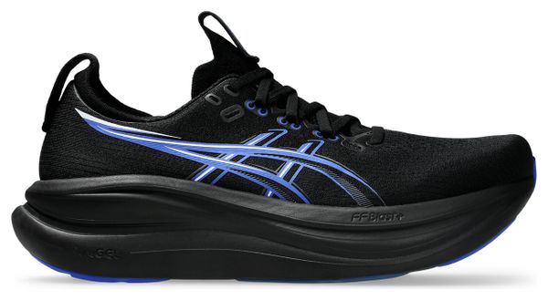 Asics Gel-Nimbus 28 Running Shoes for Men, Black/Blue