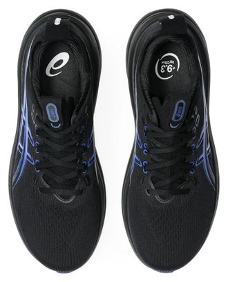 Asics Gel-Nimbus 28 Running Shoes for Men, Black/Blue